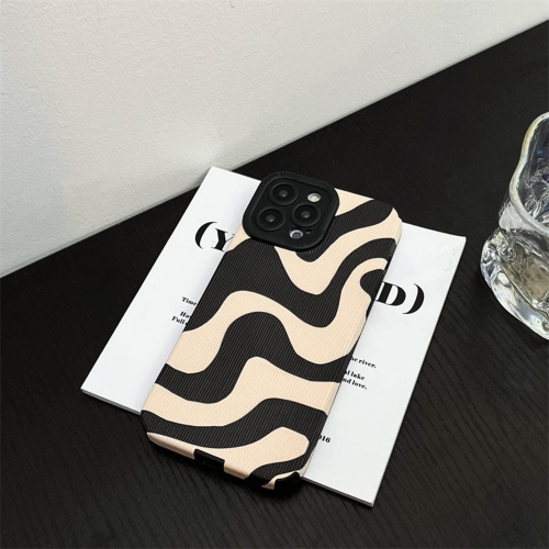 Compatible for iPhone 15 Pro MAX Case with Fashion Simple Cute Zebra Stripes Pattern Case for Women Girls Soft