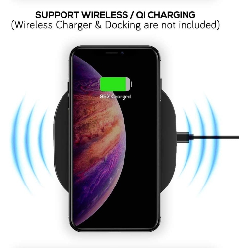 Flexible Chrome Frame with Clear Back Soft Case Cover for Apple iPhone XR