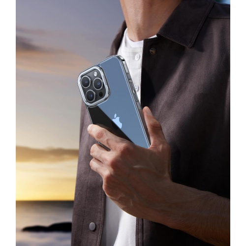 Diamond Clear iPhone 14 Pro Case, 10FT Military Grade Drop Tested, Non-Yellowing, Shockproof Protective Hard