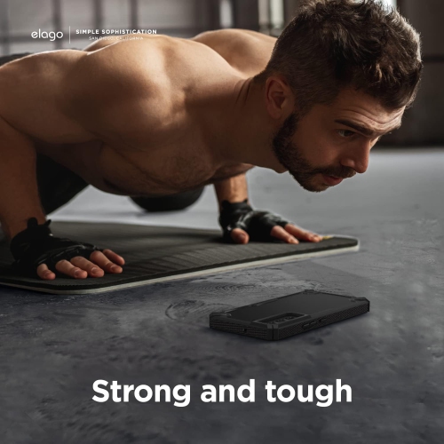 Armor Compatible with Samsung Galaxy S22 Case 6.1inch - Heavy-Duty Protective Case, Carbon Fiber Texture, Tough