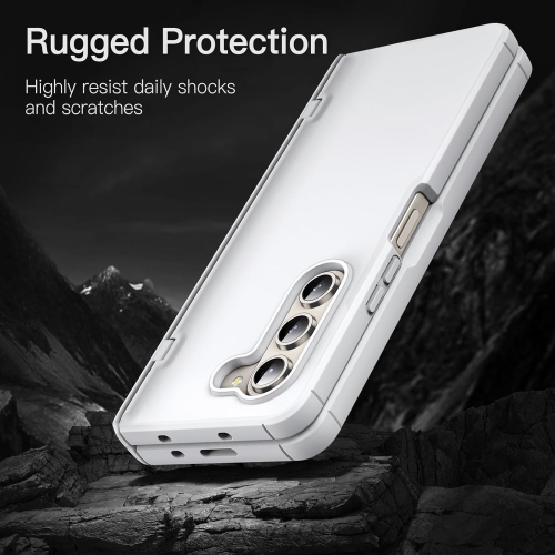 Étui pour Samsung Galaxy Z Fold 5 2023 avec protection à charnière, protection robuste et robuste pour téléphone PC,