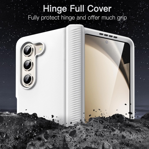 Étui pour Samsung Galaxy Z Fold 5 2023 avec protection à charnière, protection robuste et robuste pour téléphone PC,