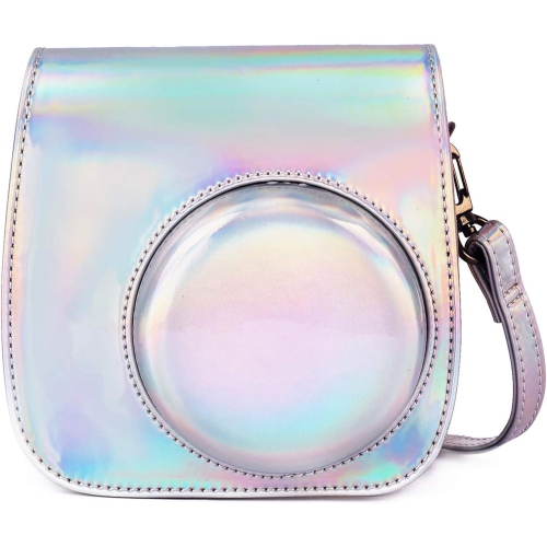 UNKNOWN  Instant Camera Protective Case Compatible With Instax Mini 11, Pu Leather Bag With Pocket And Adjustable