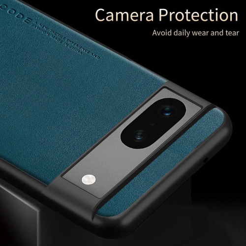 for Google Pixel 7a 5G case, Soft TPU Artificial Leather case,Extremely Light Ultra-Light Camera Protection