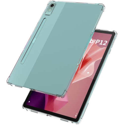 UNKNOWN  Crystal Clear Case for Lenovo Tab P12 2023 12.7 Inch, [Anti-Scratch][Anti-Yellowing] Flexible Transparent Tpu