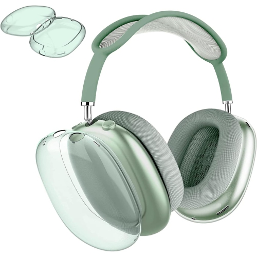 for AirPods Max Case Clear,Shockproof Clear Case for Airpods Max Case Cover,Anti-Scratch Soft TPU Protective