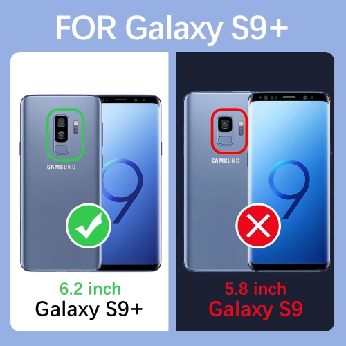 Pour étui de téléphone Galaxy S9 plus de Samsung avec courroie, motif papillon, étui de protection antichoc