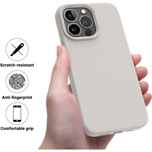 Designed for iPhone 14 Pro Case, Silicone Shockproof Slim Thin Phone Case for iPhone 14 Pro 6.1 inch