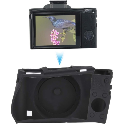 Camera Case for Sony RX100 III IV V M3 M4 M5, Soft Silicone Protective Cover Housing - Black