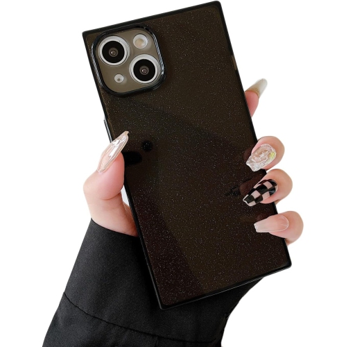 UNKNOWN  Square Case Compatible With Iphone 14 Plus - Slim, Glossy, Show Off The Original Beauty, Optional Glitter