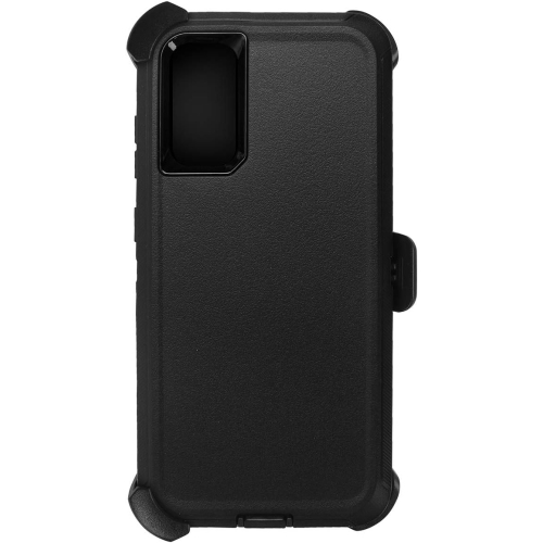 Pour étui avec pince de ceinture pour Galaxy S20, étui robuste résistant aux chutes, antichoc/chute/poussière