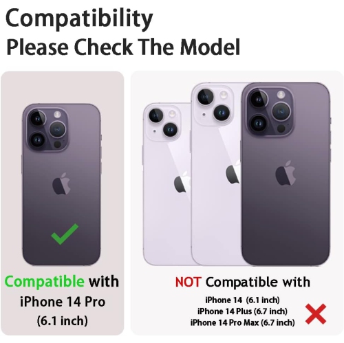 iPhone 14Pro Case, iPhone 14 Pro Cute Case with Flower Design,for Girls Women, Floral Pattern Shockproof