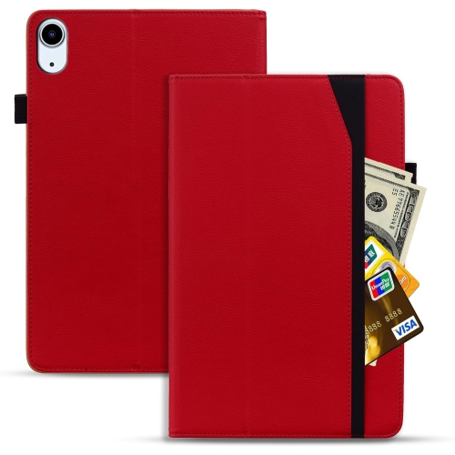 Business Case for iPad 10th Generation 10.9 Inch,Premium PU Leather Folio Stand Cover with Pen