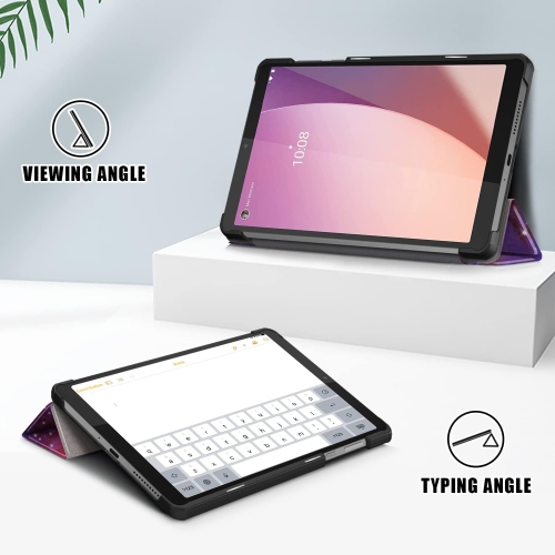 Case for Lenovo Tab M8 (TB-300FU) - Lightweight Tri-Fold Stand Shell Case Cover for Lenovo Tab M8
