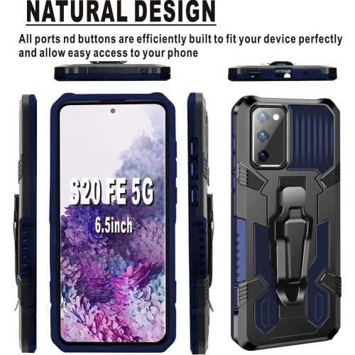 Étui pour Galaxy S20 FE 5G et Galaxy S20 FE 2020 de Samsung avec protecteur d'écran HD de qualité militaire