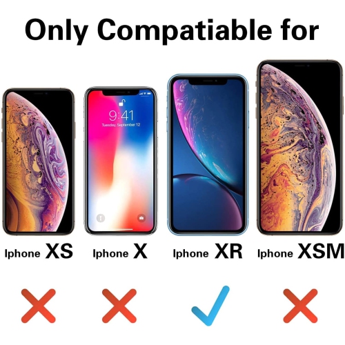 for iPhone XR Case, [Silky and Soft Touch Series] Premium Soft Silicone Rubber Full-Body Protective Bumper Case