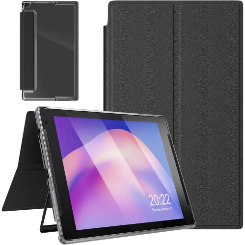 Tablet Case for M1011QU Tablet, 10.1 inch,Premium PU, Hard Back Shell Protective Smart Cover