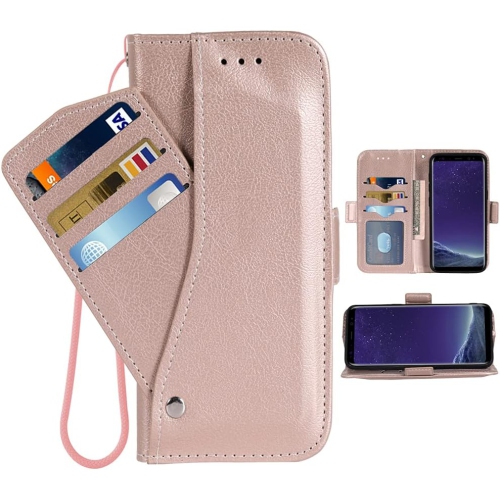UNKNOWN  Compatible With Samsung Galaxy S21 Ultra Glaxay S21Ultra 5G Wallet Case And Wrist Strap Lanyard Leather Flip