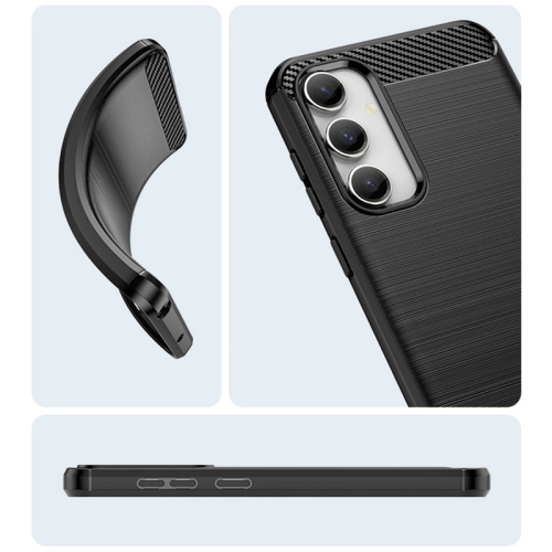 Étui en métal brossé marine PANDACO pour Galaxy S24 FE de Samsung