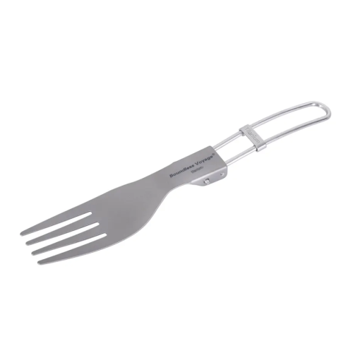 Boundless Voyage Titanium Cutlery Set Folding Spoon Spork Fork Utensils
