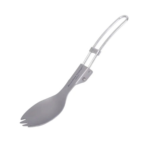 Boundless Voyage Titanium Cutlery Set Folding Spoon Spork Fork Utensils