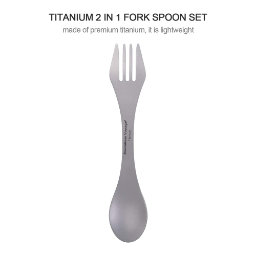 Boundless Voyage Titanium Spoon & Fork