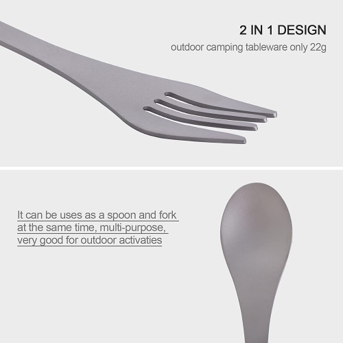 Boundless Voyage Titanium Spoon & Fork