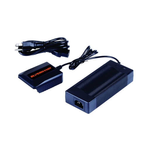 SuperHandy Heavy Duty Lithium Ion Battery Charger 100-240V AC 50/60Hz 2.5A (for SuperHandy 48V 2Ah/4Ah Batteries Used n Utility Cart, Wheelbarrow,