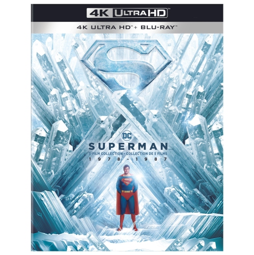 Superman 5- Film Col: I, II, II Donner Cut, III, IV [UHD]