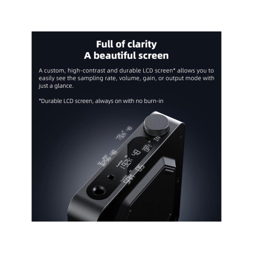 Convertisseur numérique-analogique K11 R2R de FiiO et amplificateur d'écouteurs pour audio maison ou PC