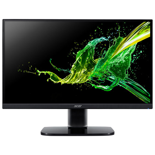 Moniteur FreeSync DEL IPS HD intégrale GàG 4 ms 120 Hz de 23,8 po d'Acer - Noir