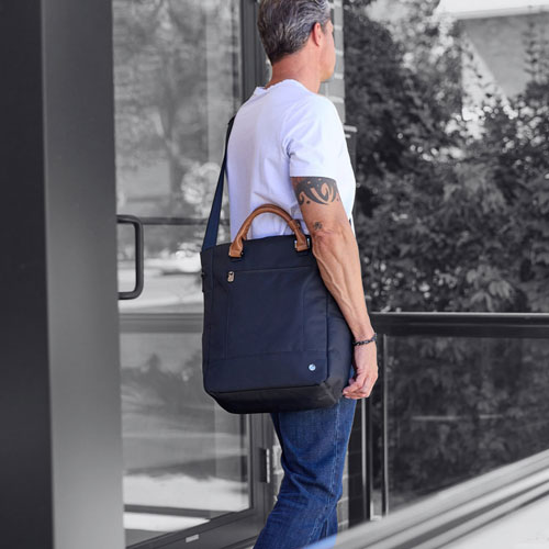 Sac fourre-tout Parkdale de PKG pour portable de 16 po - Noir district