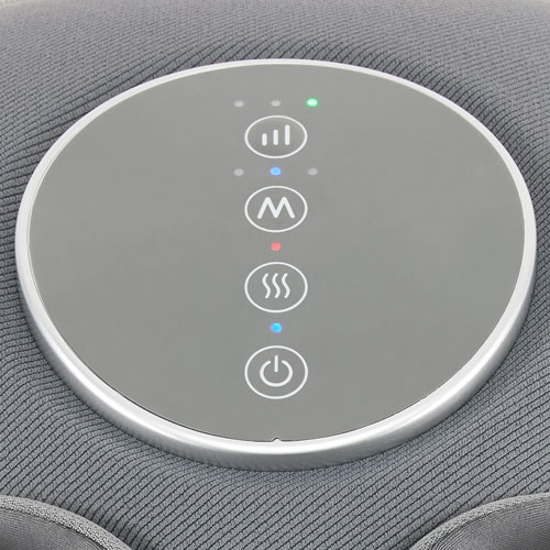 Appareil de massage pour les pieds Air Deluxe avec chaleur de HoMedics - Gris