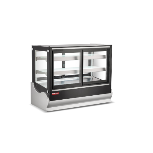 NEW AIR NCDC-60-SV Commercial Square 60" Self-Serve Refrigerated Countertop Display Case