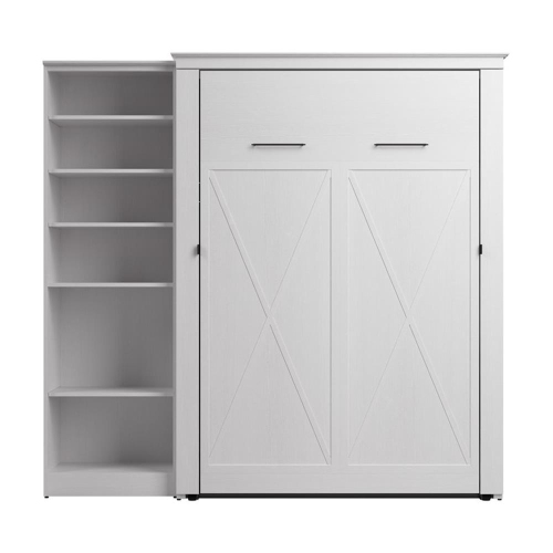 Bestar Key West Full Murphy Bed with Closet Organizer - Engineered Wood