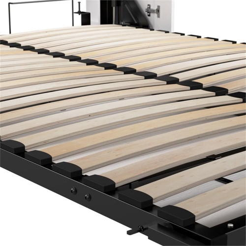 Bestar Key West 69W Queen Murphy Bed - Engineered Wood in White