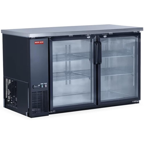 New Air NBB-48-SG Single Glass Door 48″ Back Bar Refrigerator Cooler