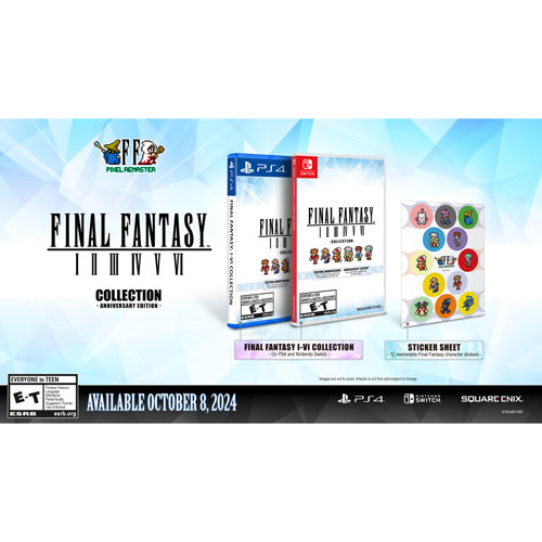 【人気ショップが最安値挑戦！】 Final Fantasy I-VI Collection Anniversary Edition (PS4 Nintendo Switch