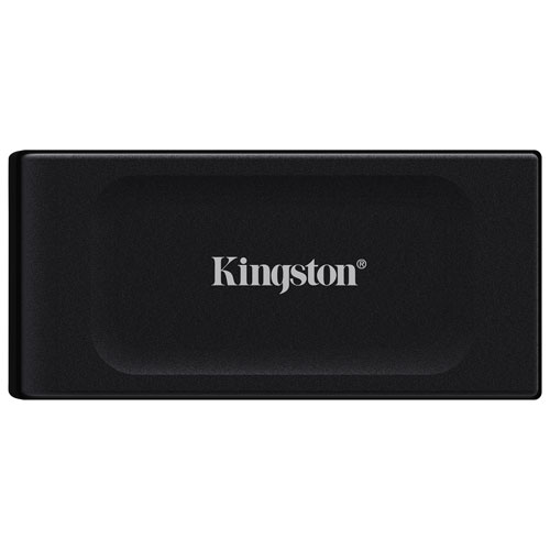 Kingston XS1000 1TB USB 3.2 External Hard Drive (XS1000) - Black