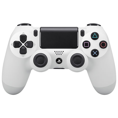 Remis à neuf - manette sans fil DualShock 4 pour PlayStation 4 - Blanc glacier