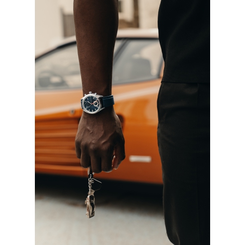 pininfarina Sintesi Sport 44mm Smartwatch - Analogue Watch with Sapphire Glass, Compass & Fitness Tracker for Heart Rate, Steps, Calories, & Sleep -