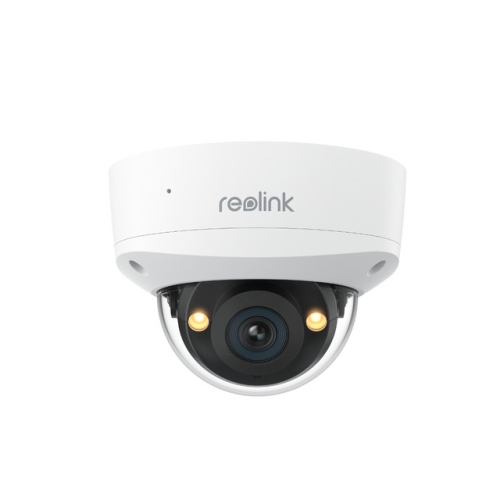 Caméra de sécurité PoE anti-vandalisme UHD IK10 12&nbsp;Mpx de Reolink RLC-1240A avec 145 grand angle de visionnement, audio bidirectionnel