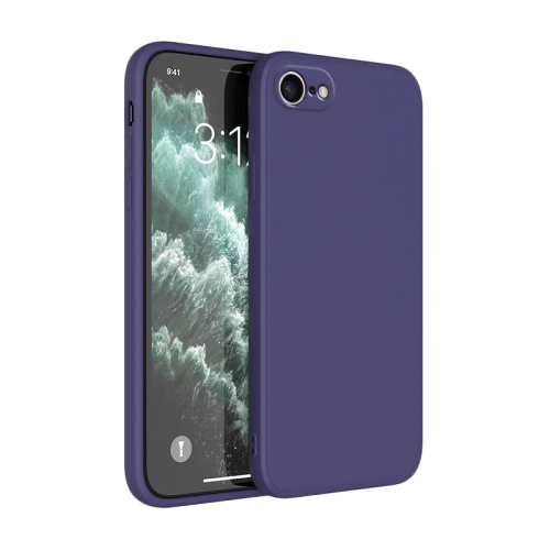 PANDACO Soft Shell Matte Violet Case for iPhone 7 or iPhone 8 or iPhone SE