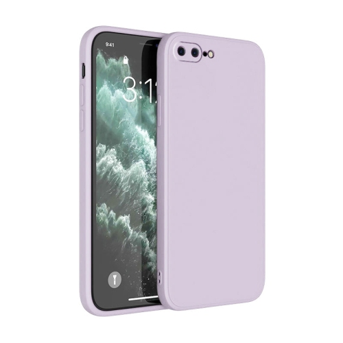 PANDACO Soft Shell Matte Pastel Purple Case for iPhone 7 Plus or iPhone 8 Plus