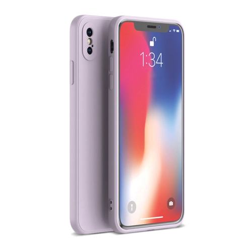 PANDACO Soft Shell Matte Pastel Purple Case for iPhone XS Max