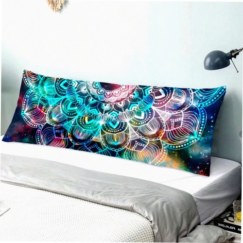 Boho Medallion Floral Body Pillow Cover Soft Zippered Protector for Bed Decorative Tribal Cushioned Case Large 20 x54 Retro Pillowcase Best Buy Canada