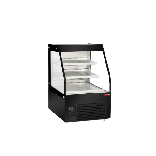 NEW AIR NOM-48-CDS Commercial 48″ Medium Profile 9.1 Cu. Ft. Open Air Curtain Merchandiser - Ideal for Restaurants, Cafés, Convenience Stores &