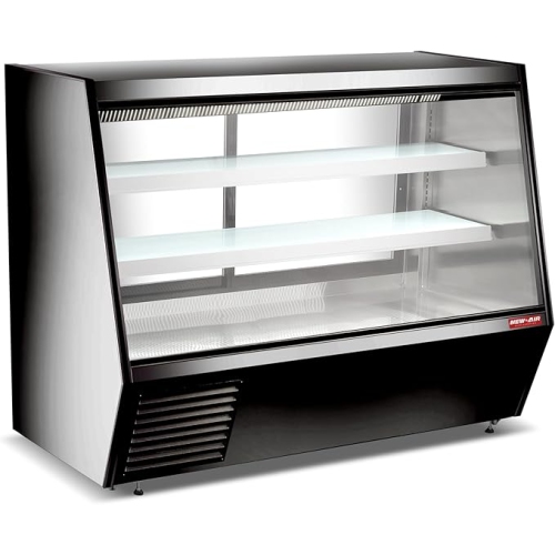 NEW AIR NDDC-72-GC 72″ Commercial Deli Display Case 34.5 Cu. Ft. with Gravity Coil - Ideal for Restaurants, Cafés, Delis & Markets