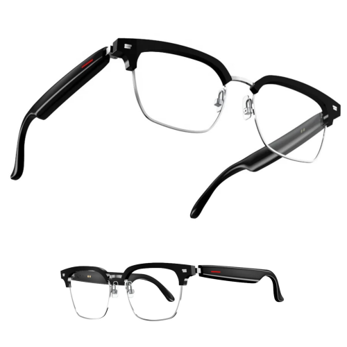 Lunettes anti-rayons Bluetooth intelligentes TUTT E13 Cadre TR90 | Appels sans fil, musique et contrôle de la caméra, AI Voice | Trousse de test anti