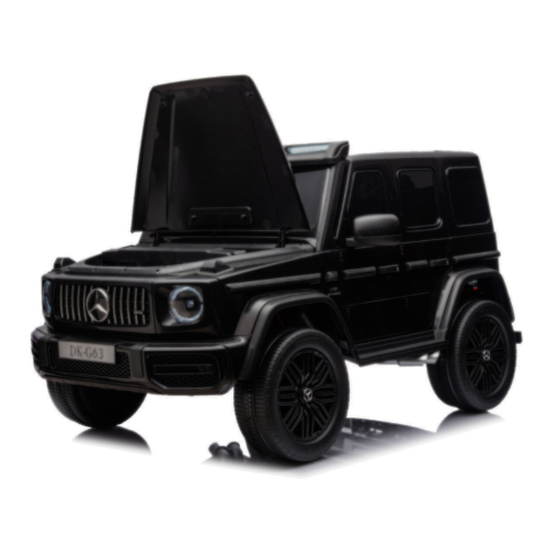 KidsVIP Kids Mercedes Benz G63 Supersized 2x24V Battery Powered XXL Platinum Edition Truck: Rubber Wheels, 2 Leather Seats, MP4 Touchscreen, 4x4 AWD,
